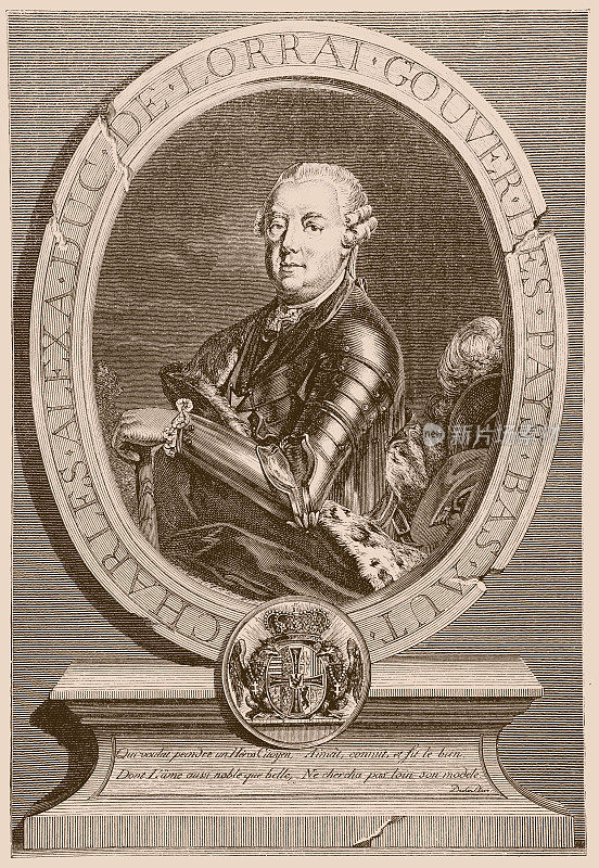 查尔斯・亚历山大王子(1712 - 1780)，出生在洛林，是一位奥地利将军和士兵，帝国陆军元帅，奥地利荷兰总督和事实上的君主，有时是洛林公爵